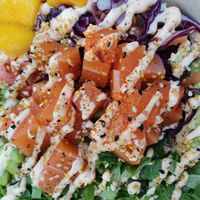 Ohana bowl at Oh Poké in Uppsala