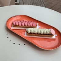 Vegan cakes  at Eklerownia in Gdansk