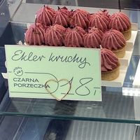 Black currant   at Eklerownia in Gdansk