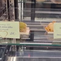 Two vegan eclair varieties at Eklerownia in Gdansk