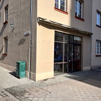 Modest exterior. at Eklerownia in Gdansk