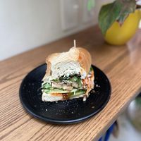 Banh mi  at Hip Vegan in Ojai