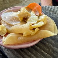 Pickled veggies  at Hip Vegan in Ojai