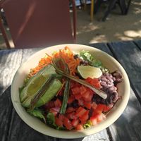 Black bean bowl at Hip Vegan in Ojai