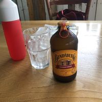 Nice ginger beer at Strandpaviljoen Twaalf in Den Hoorn