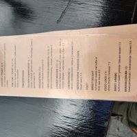 Menu at Pura Vida Foodbar - West in West-terschelling