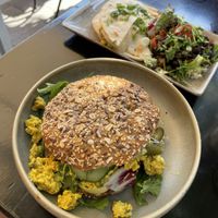 Egglicious vegan & quasadillas  at Pura Vida Foodbar - West in West-terschelling