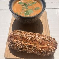 Heerlijke soep  at Pura Vida Foodbar - West in West-terschelling