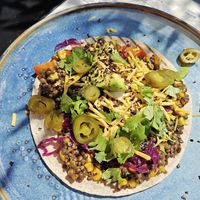 Breakfast burrito at Pura Vida Foodbar - West in West-terschelling