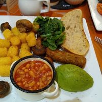 Vegan Breakfast (those potatoes 💕 at Thornham Deli in Hunstanton