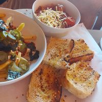 Best lunch on our Festival weekend  5* at The Bay Vegan Deli Coffee House in Sandown