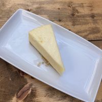 GF vanilla cheesecake   at The Bay Vegan Deli Coffee House in Sandown