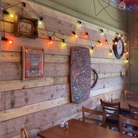 Pretty decor   at The Bay Vegan Deli Coffee House in Sandown