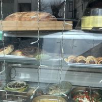 Window display   at The Bay Vegan Deli Coffee House in Sandown