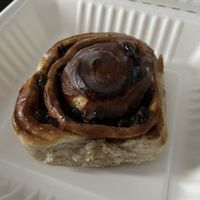Chelsea bun   at The Bay Vegan Deli Coffee House in Sandown