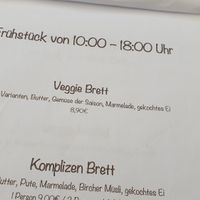 Breakfast all day long at Komplizen Café in Wernigerode