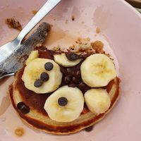 Vegan pancakes at Komplizen Café in Wernigerode