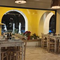 Inside view just after opening.  at Touli in Imperia