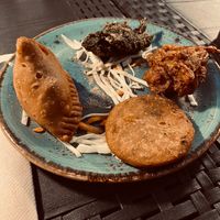 Mix Pakora (antipasti vegan) at Raja in Prato