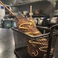 Optional Waffle Dog—opt for it  at AV in Honolulu