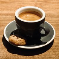 Espresso  at Quintonil in Mexico City