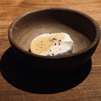 Mango colado at Quintonil in Mexico City