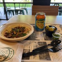 Vegan shawarma bowl  at Vish in Hollywood