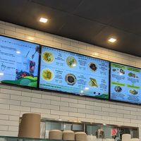 Menu at Vish in Hollywood