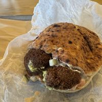 Falafel Pita Pocket!   at Vish in Hollywood