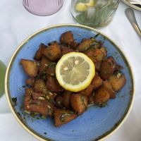 Cilantro potatoes   at Elissar in Vienna