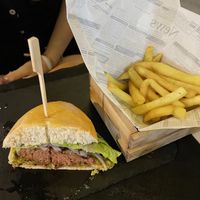 Hamburguesa vegana  at Los Andes in Santa Pola