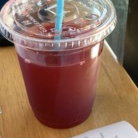 Jamaica strawberry drink  at Plantos in Riverside