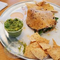 Mulitas with al pastor at Plantos in Riverside