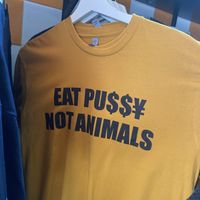 Shirts for sale  at Next Stop Vegan - Washington Heights in New York City