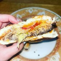 Vegan chimi   at Next Stop Vegan - Washington Heights in New York City