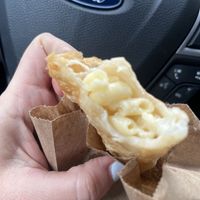 Mac and cheese empanada   at Next Stop Vegan - Washington Heights in New York City