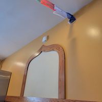 Wall. Too many people to take a photo 📸  inside at Masala Craft in Big Bear Lake