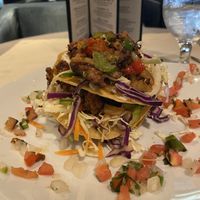 Beyond meat taco stack at Riverside Grill in Boise