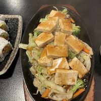 Teriyaki tofu  at Frisby Ridge Sushi in Revelstoke