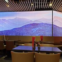 Interior of the restaurant at Akakiko in Salzburg