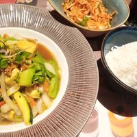 Vegan Cashew tofu at Akakiko in Salzburg