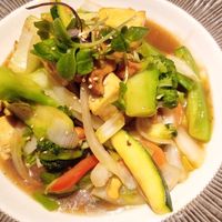 Cashew tofu at Akakiko in Salzburg