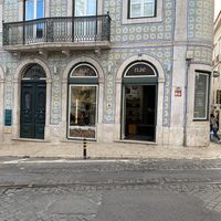 Outside at NAE Vegan Shoes in Lisbon