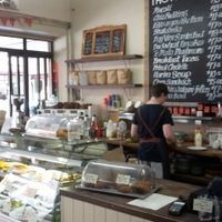 counter at The Wholefood Kitchen in Napier