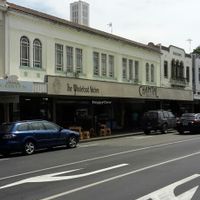 outside at The Wholefood Kitchen in Napier
