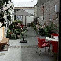 outdoor seating at The Wholefood Kitchen in Napier