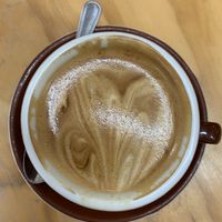 Coconut milk flat white at The Wholefood Kitchen in Napier