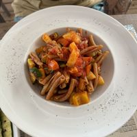 Vollkornnudeln mit Gemüse  at Baia del Vento in San Felice Del Benaco