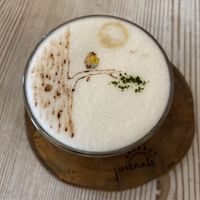 Cappuccino with oat milk  at Juvenate in Stellenbosch