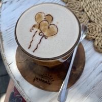 Dirty chai latte  at Juvenate in Stellenbosch